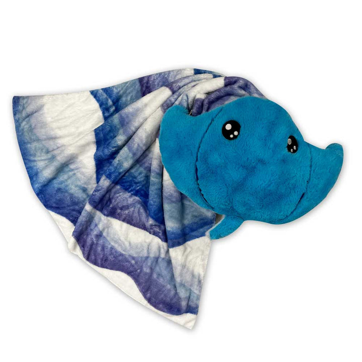 Stingray Plush Blanket Bag Combo