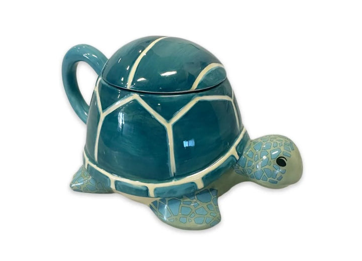 3D Turtle Mug With Lid