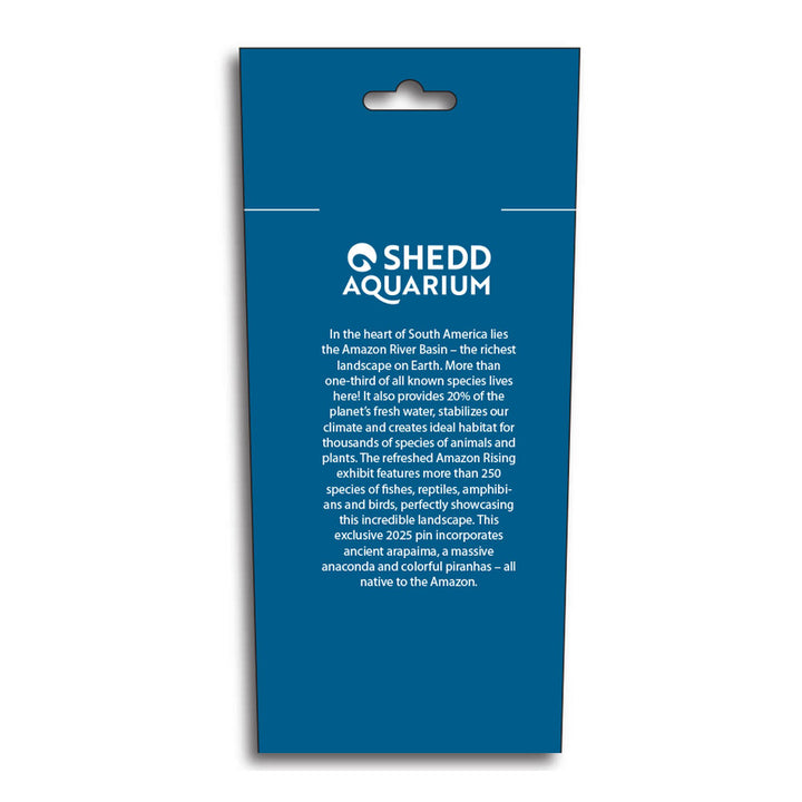 Shedd Aquarium Pin Collection Lanyard Set 2025