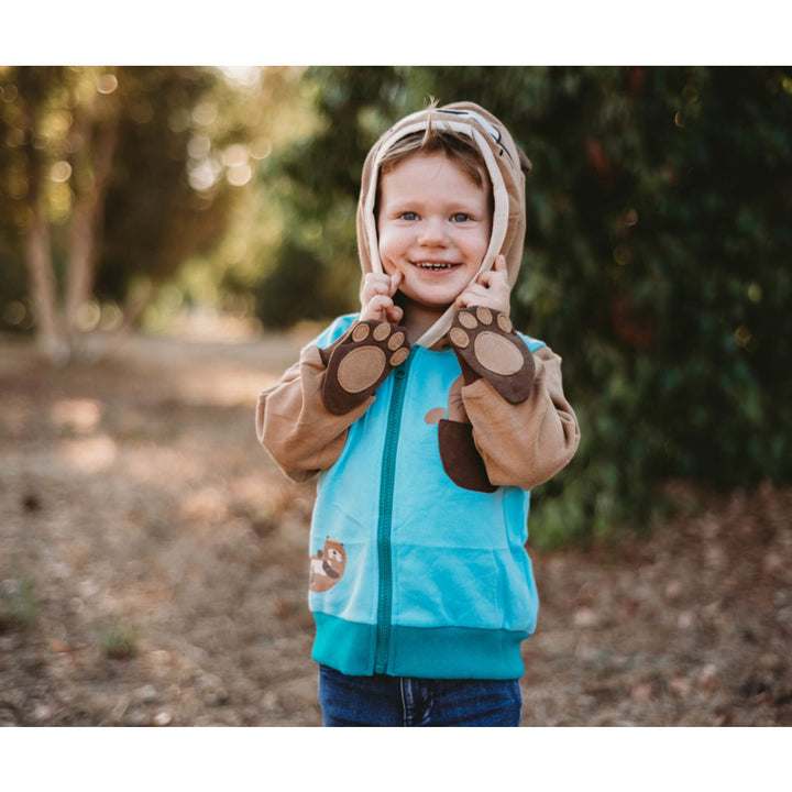 Otter 3D Toddler Hooded Sweatshirt