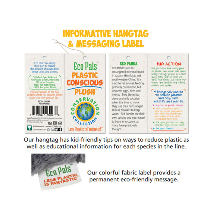 Eco Plush Stuffed Leopard Shark