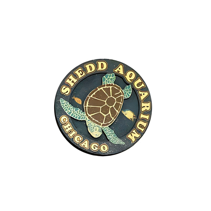 Shedd Aquarium Turtle Magnet