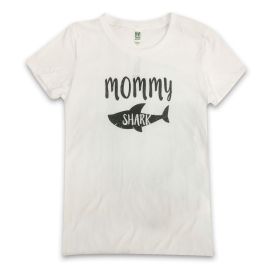 Ladies Mommy Shark T-Shirt