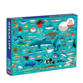 Ocean Life 1000 Piece Family Puzzle