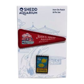 Shedd Aquarium Nostalgia Pin and Patch Set