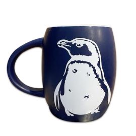 Blue Shedd Aquarium Penguin Mug